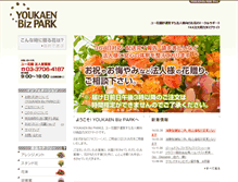Tablet Screenshot of biz.youkaen.com